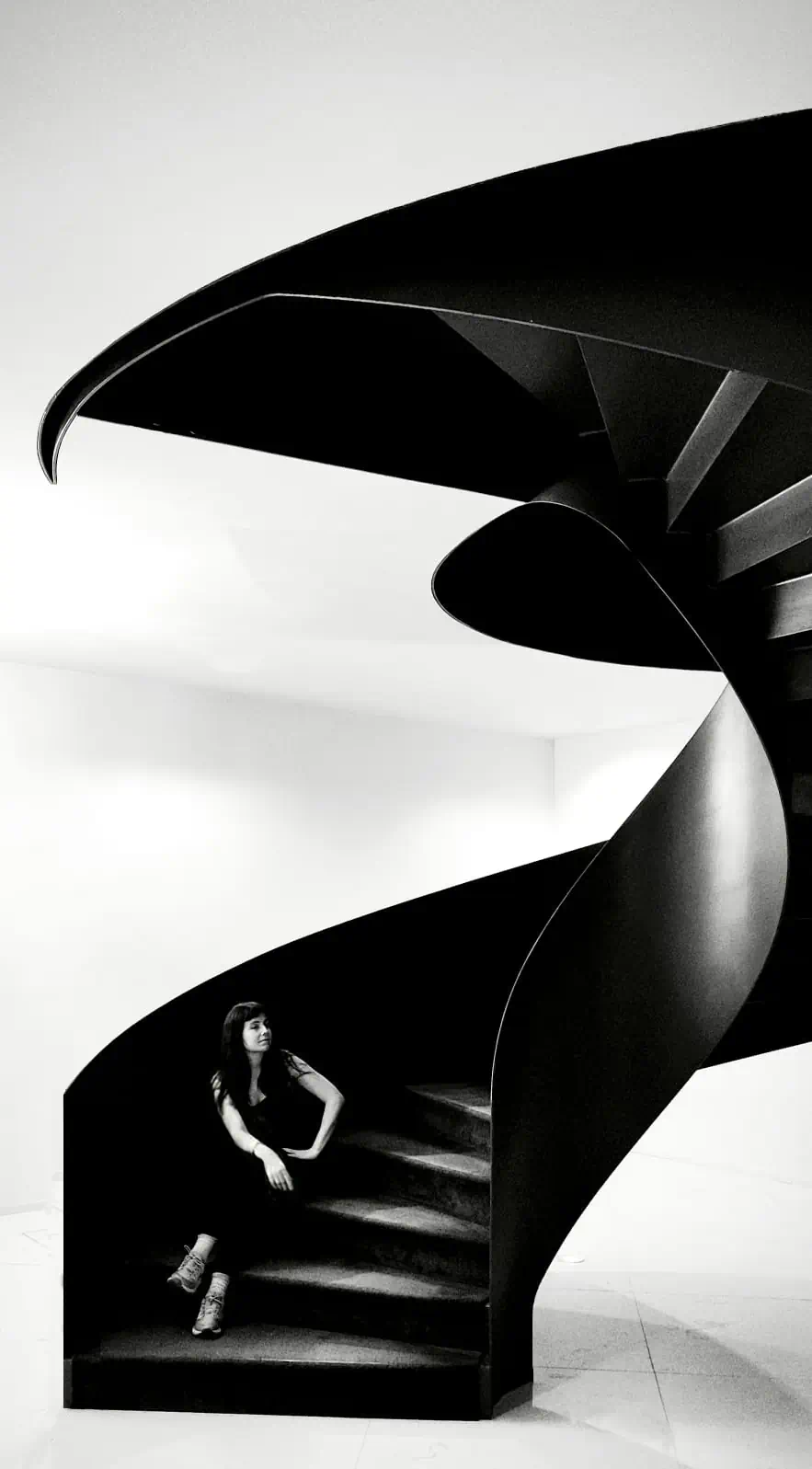 Portrait of Laura Molina Álvarez, architectural photographer