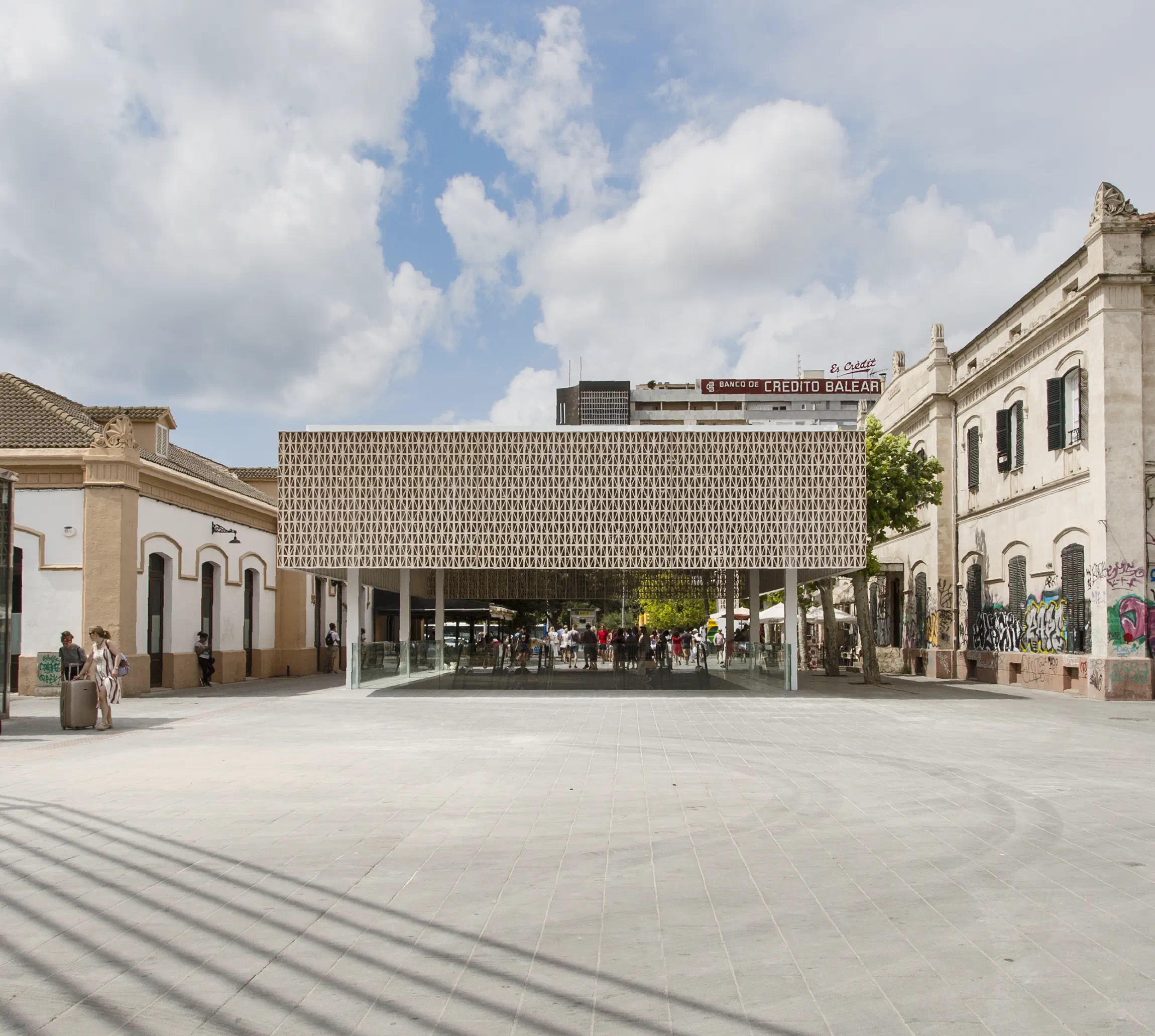 Estación Intermodal Palma interior perspective